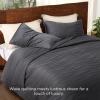 imageBedsure Cooling Quilt  Cooling Comforter Queen Size MoistureWicking and Silky Soft for Hot Sleepers and Night Sweats Luxury Tencel Lyocell Cotton Bedspread Lightweight ampamp Breathable Cloud QuiltGrey
