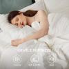 imageBedsure Cooling Quilt  Cooling Comforter Queen Size MoistureWicking and Silky Soft for Hot Sleepers and Night Sweats Luxury Tencel Lyocell Cotton Bedspread Lightweight ampamp Breathable Cloud QuiltIvory White