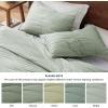 imageBedsure Cooling Quilt  Cooling Comforter Queen Size MoistureWicking and Silky Soft for Hot Sleepers and Night Sweats Luxury Tencel Lyocell Cotton Bedspread Lightweight ampamp Breathable Cloud QuiltDesert Sage Green
