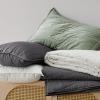imageBedsure Cooling Quilt  Cooling Comforter Queen Size MoistureWicking and Silky Soft for Hot Sleepers and Night Sweats Luxury Tencel Lyocell Cotton Bedspread Lightweight ampamp Breathable Cloud QuiltDesert Sage Green