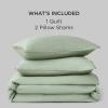 imageBedsure Cooling Quilt  Cooling Comforter Queen Size MoistureWicking and Silky Soft for Hot Sleepers and Night Sweats Luxury Tencel Lyocell Cotton Bedspread Lightweight ampamp Breathable Cloud QuiltDesert Sage Green