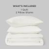 imageBedsure Cooling Quilt  Cooling Comforter Queen Size MoistureWicking and Silky Soft for Hot Sleepers and Night Sweats Luxury Tencel Lyocell Cotton Bedspread Lightweight ampamp Breathable Cloud QuiltIvory White