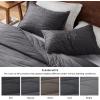 imageBedsure Cooling Quilt  Cooling Comforter Queen Size MoistureWicking and Silky Soft for Hot Sleepers and Night Sweats Luxury Tencel Lyocell Cotton Bedspread Lightweight ampamp Breathable Cloud QuiltGrey