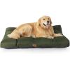 imageBedsure Dog Bed Medium Size Dogs  Washable Pet Bed Mattress with Oxford Fabric Water Resistant Flat Pet Pillow Cushion for Medium Dog Crate 30x20x4 GreyLentil Sprout