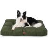 imageBedsure Dog Bed Medium Size Dogs  Washable Pet Bed Mattress with Oxford Fabric Water Resistant Flat Pet Pillow Cushion for Medium Dog Crate 30x20x4 GreyLentil Sprout