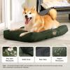 imageBedsure Dog Bed Medium Size Dogs  Washable Pet Bed Mattress with Oxford Fabric Water Resistant Flat Pet Pillow Cushion for Medium Dog Crate 30x20x4 GreyLentil Sprout