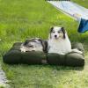 imageBedsure Dog Bed Medium Size Dogs  Washable Pet Bed Mattress with Oxford Fabric Water Resistant Flat Pet Pillow Cushion for Medium Dog Crate 30x20x4 GreyLentil Sprout