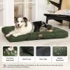imageBedsure Dog Bed Medium Size Dogs  Washable Pet Bed Mattress with Oxford Fabric Water Resistant Flat Pet Pillow Cushion for Medium Dog Crate 30x20x4 GreyLentil Sprout
