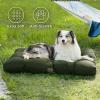 imageBedsure Dog Bed Medium Size Dogs  Washable Pet Bed Mattress with Oxford Fabric Water Resistant Flat Pet Pillow Cushion for Medium Dog Crate 30x20x4 GreyLentil Sprout