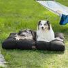 imageBedsure Dog Bed Medium Size Dogs  Washable Pet Bed Mattress with Oxford Fabric Water Resistant Flat Pet Pillow Cushion for Medium Dog Crate 30x20x4 GreyBlack