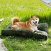 imageBedsure Dog Bed Medium Size Dogs  Washable Pet Bed Mattress with Oxford Fabric Water Resistant Flat Pet Pillow Cushion for Medium Dog Crate 30x20x4 GreyLentil Sprout