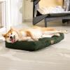 imageBedsure Dog Bed Medium Size Dogs  Washable Pet Bed Mattress with Oxford Fabric Water Resistant Flat Pet Pillow Cushion for Medium Dog Crate 30x20x4 GreyLentil Sprout