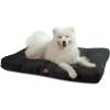 imageBedsure Dog Bed Medium Size Dogs  Washable Pet Bed Mattress with Oxford Fabric Water Resistant Flat Pet Pillow Cushion for Medium Dog Crate 30x20x4 GreyBlack