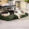imageBedsure Dog Bed Medium Size Dogs  Washable Pet Bed Mattress with Oxford Fabric Water Resistant Flat Pet Pillow Cushion for Medium Dog Crate 30x20x4 GreyLentil Sprout