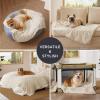 imageBedsure Dog Blanket for Small Dogs Washable  Fluffy Fuzzy Puppy Cat Blanket with Premium 300GSM Coral Fleece Soft for Pet Kitten Doggy Green 25x35INPcs3 White Heart