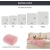 imageBedsure Dog Blanket for Small Dogs Washable  Fluffy Fuzzy Puppy Cat Blanket with Premium 300GSM Coral Fleece Soft for Pet Kitten Doggy Green 25x35INPcs3 Pink Heart