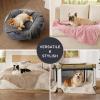 imageBedsure Dog Blanket for Small Dogs Washable  Fluffy Fuzzy Puppy Cat Blanket with Premium 300GSM Coral Fleece Soft for Pet Kitten Doggy Green 25x35INPcs3 Pink Heart
