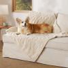 imageBedsure Dog Blanket for Small Dogs Washable  Fluffy Fuzzy Puppy Cat Blanket with Premium 300GSM Coral Fleece Soft for Pet Kitten Doggy Green 25x35INWhite Heart