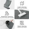 imageBedsure Dog Door Mat for Muddy Paws HighLow Absorbent Chenille Indoor Entrance Mud Dirt Trapper SoakStopper Machine Washable NonSlip Entryway Rug for Pets 35quotx24quot GreyGrey