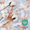imageBedsure Duvet Cover Queen Size  100 Cotton Reversible Floral Queen Duvet Cover Set with Zipper Closure 3 Pieces Soft ampamp Breathable Green Bedding Set with 2 Pillow Shams 20quotx26quot05  Light Blue No Comforter