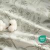 imageBedsure Duvet Cover Queen Size  100 Cotton Reversible Floral Queen Duvet Cover Set with Zipper Closure 3 Pieces Soft ampamp Breathable Green Bedding Set with 2 Pillow Shams 20quotx26quot06  Desert Sage No Comforter