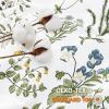 imageBedsure Duvet Cover Queen Size  100 Cotton Reversible Floral Queen Duvet Cover Set with Zipper Closure 3 Pieces Soft ampamp Breathable Green Bedding Set with 2 Pillow Shams 20quotx26quot04  Green No Comforter
