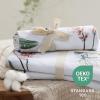 imageBedsure Duvet Cover Queen Size  100 Cotton Reversible Floral Queen Duvet Cover Set with Zipper Closure 3 Pieces Soft ampamp Breathable Green Bedding Set with 2 Pillow Shams 20quotx26quot07  Blue No Comforter
