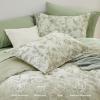 imageBedsure Duvet Cover Queen Size  100 Cotton Reversible Floral Queen Duvet Cover Set with Zipper Closure 3 Pieces Soft ampamp Breathable Green Bedding Set with 2 Pillow Shams 20quotx26quot06  Desert Sage No Comforter