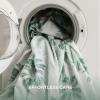 imageBedsure Duvet Cover Queen Size  100 Cotton Reversible Floral Queen Duvet Cover Set with Zipper Closure 3 Pieces Soft ampamp Breathable Green Bedding Set with 2 Pillow Shams 20quotx26quot03 Green Milieu No Comforter