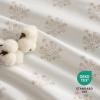 imageBedsure Duvet Cover Queen Size  100 Cotton Reversible Floral Queen Duvet Cover Set with Zipper Closure 3 Pieces Soft ampamp Breathable Green Bedding Set with 2 Pillow Shams 20quotx26quot08  Shell Beige No Comforter