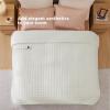 imageBedsure Electric Blanket King Size  Dual Control Heated Blanket King Size Fast Heating with 10 Time Settings ampamp 10 Heat Settings Warm Gift for Grandma 100x90 inches Grey20  Ivory