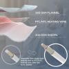 imageBedsure Electric Blanket Twin  Soft Ribbed Flannel Heated Blanket Heating Blanket with 10 Time Settings 6 Heat Settings and 8 hrs Timer Auto Shut Off 62x84 inches Grey05  Burgundy