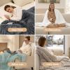 imageBedsure Electric Blanket Twin  Soft Ribbed Flannel Heated Blanket Heating Blanket with 10 Time Settings 6 Heat Settings and 8 hrs Timer Auto Shut Off 62x84 inches Grey08  Grey