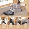 imageBedsure Electric Foot Warmer Bed Foot Warmer Fast Heating Versatile Extra Large Heating Pad for Feet Back and Full Body Gifts for Women Men and Mom Auto Shut Off 20x33 Inches Charcoal Grey01  Charcoal Grey