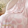 imageBedsure Fall Throw Blanket for Couch  Super Soft Cozy ampamp Warm Knit Checkered Blanket Breathable Lightweight ampamp Fluffy for Bed ampamp Sofa Gentlesoft Black 50x60 Inches03  Leopard Pink