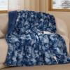 imageBedsure Faux Fur Heated Blanket Twin Size Fast Heating Electric Blanket Twin Size with 6 Heating Levels ampamp 10 Time Settings Cozy Gifts for Women Men 62x84 inches Denim Blue27  Denim Blue
