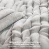 imageBedsure Faux Fur Queen Comforter Set  Beige Fluffy Comforter Queen Size Soft and Cozy Shaggy Bedding Comforter Sets Winter Warm Luxury Fuzzy Bed Set 3 Pieces 1 Comforter and 2 Pillowcases05  Khaki