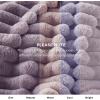 imageBedsure Faux Fur Throw Blanket  Ultra GentleSoft ampamp Fluffy Fuzzy Luxury Throw Blanket for Couch Sofa and Bed Thick and Warm for Winter Cozy Striped Decorative Gift for Women Purple 50x70 Inches05  Purple