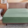 imageBedsure Fitted Sheet Queen Size Only  Brushed Microfiber Bed Sheets Ultra Soft ampamp Breathable Fade Resistant ampamp Easy Care Grey 60x8016 Inches 1 Piece11  Sage Green