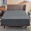 imageBedsure Fitted Sheet Queen Size Only  Brushed Microfiber Bed Sheets Ultra Soft ampamp Breathable Fade Resistant ampamp Easy Care Grey 60x8016 Inches 1 Piece01  Grey