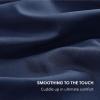imageBedsure Fitted Sheet Queen Size Only  Brushed Microfiber Bed Sheets Ultra Soft ampamp Breathable Fade Resistant ampamp Easy Care Grey 60x8016 Inches 1 Piece04  Navy