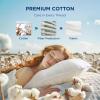 imageBedsure Fluffy Bed Pillows for Sleeping  Luxury King Size Pillows 2 Pack with 100 Cotton Breathable Cover Soft ampamp Supportive Hotel Quality Filling for Side Stomach Back SleeperKing