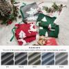 imageBedsure Fluffy Christmas Comforter Set Queen  Christmas Bedding with Christmas Tree Warm Flannel Fleece Bed Sets for Winter 3 Pieces 1 Soft Plush Shaggy Comforter with 2 Pillowcases01  Grey