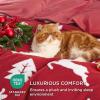 imageBedsure Fluffy Christmas Duvet Cover Set  Ultra Soft Plush Shaggy Comforter Cover Queen Size Warm Flannel Fleece Bed Sets for Winter 3 Pieces Reindeer Pattern Red10  Red Reindeer No Comforter
