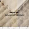 imageBedsure GentleSoft Fluffy Faux Fur Throw Blanket Fuzzy Soft Bubble Blanket for Couch Faux Fur Decor for Bedroom Living Room Housewarming Thick Warm Furry Cozy Gifts for Women Cream 50x60 InchBeige