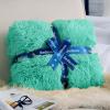 imageBedsure GentleSoft Fluffy Sherpa Fleece Faux Fur Blankets Queen Size for Bed Bedroom Decor Winter Thick Warm Full Queen Blankets Fuzzy Plush Soft Heavy Mink Tie Dye Grey Bedding Cozy Gifts 90x9023 Aruba Blue