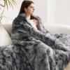 imageBedsure GentleSoft Fluffy Sherpa Fleece Faux Fur Blankets Queen Size for Bed Bedroom Decor Winter Thick Warm Full Queen Blankets Fuzzy Plush Soft Heavy Mink Tie Dye Grey Bedding Cozy Gifts 90x9006 Tie Dye Grey