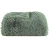imageBedsure GentleSoft Fluffy Sherpa Fleece Faux Fur Blankets Queen Size for Bed Bedroom Decor Winter Thick Warm Full Queen Blankets Fuzzy Plush Soft Heavy Mink Tie Dye Grey Bedding Cozy Gifts 90x9010 Sage Green