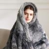 imageBedsure GentleSoft Fluffy Sherpa Fleece Faux Fur Blankets Queen Size for Bed Bedroom Decor Winter Thick Warm Full Queen Blankets Fuzzy Plush Soft Heavy Mink Tie Dye Grey Bedding Cozy Gifts 90x9006 Tie Dye Grey