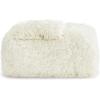 imageBedsure GentleSoft Fluffy Sherpa Fleece Faux Fur Blankets Queen Size for Bed Bedroom Decor Winter Thick Warm Full Queen Blankets Fuzzy Plush Soft Heavy Mink Tie Dye Grey Bedding Cozy Gifts 90x9001 Cream